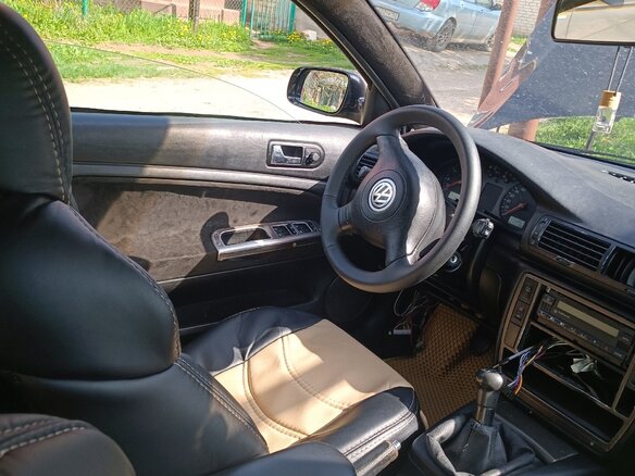 1998 Volkswagen Passat B5, чёрный, 120000 рублей - вид 3