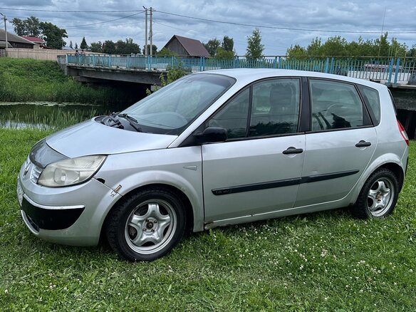 2006 Renault Scenic II, серый, 195000 рублей - вид 3