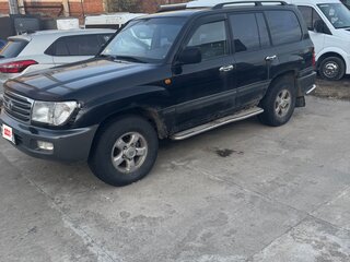 1998 Toyota Land Cruiser Cygnus 100 Series, чёрный, 1100000 рублей, вид 1