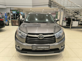 2013 Toyota Highlander III (XU50), коричневый, 2395000 рублей, вид 2