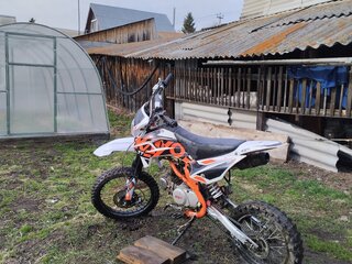 2024 Kayo Basic TT125, оранжевый, 60000 рублей, вид 3