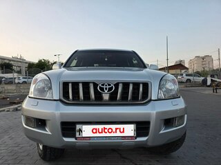 2008 Toyota Land Cruiser Prado 5-speed 120 Series Рестайлинг, серебристый, 2500000 рублей, вид 4