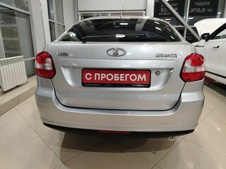 2015 Lada (ВАЗ) Granta I, серебристый, 459000 рублей, вид 5