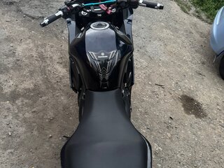 2012 Kawasaki ER-4F (Ninja 400R), синий, 350000 рублей, вид 4