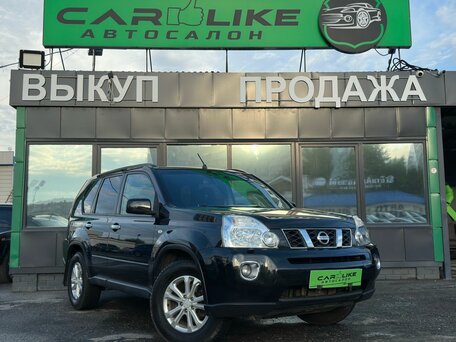 2007 Nissan X-Trail II, чёрный, 799000 рублей, вид 1