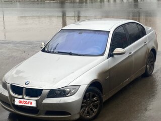 2008 BMW 3 серии 318i V (E90/E91/E92/E93), серебристый, 1070000 рублей, вид 1