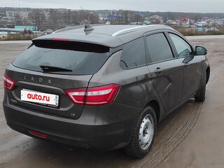 2019 Lada (ВАЗ) Vesta SW I, коричневый, 900000 рублей, вид 4
