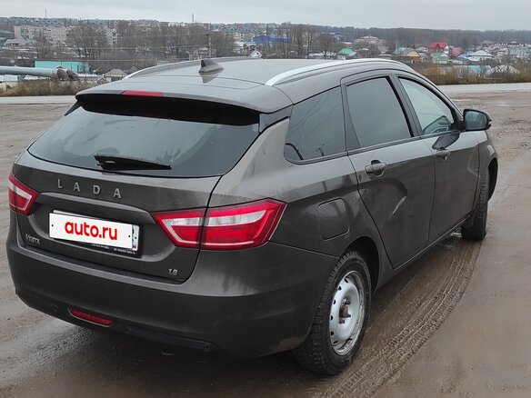 2019 Lada (ВАЗ) Vesta SW I, коричневый, 900000 рублей - вид 3