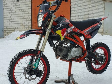 2022 Kayo Evolution YX140EM, красный, 75000 рублей, вид 2