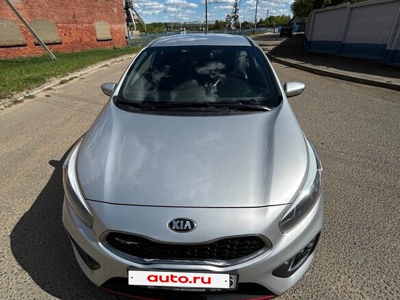 2015 Kia Ceed GT I Рестайлинг, серебристый, 1250000 рублей - вид 5