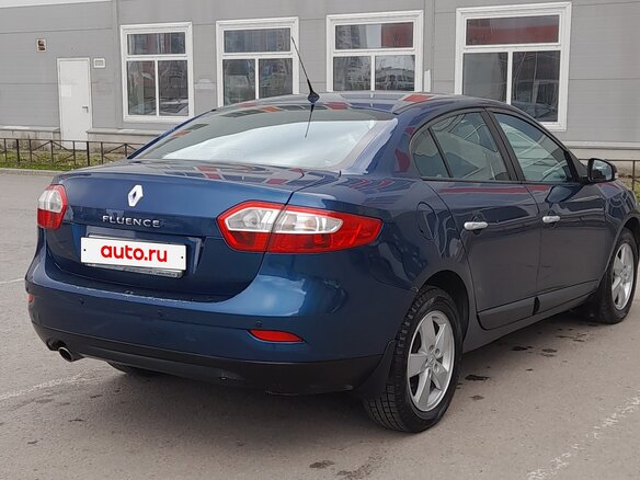 2012 Renault Fluence I, синий, 420000 рублей - вид 1