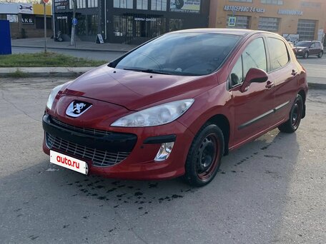 2010 Peugeot 308 I, красный, 370000 рублей, вид 2