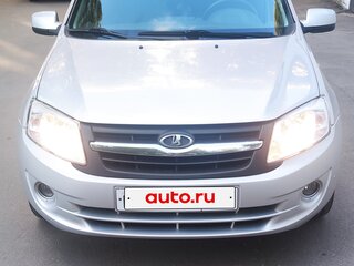 2014 Lada (ВАЗ) Granta I, серебристый, 455000 рублей, вид 1