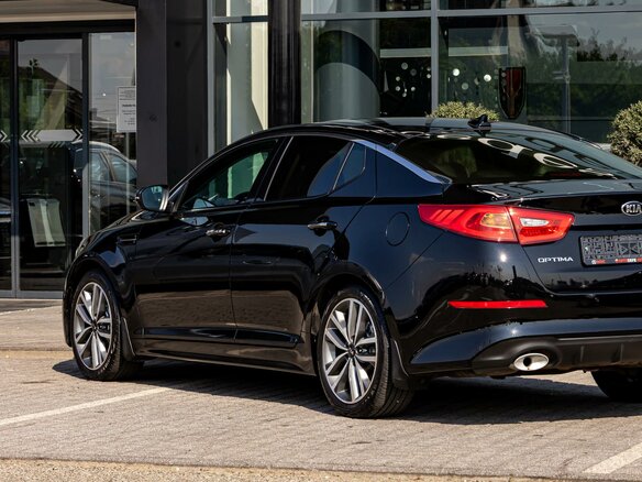 2014 Kia Optima III Рестайлинг, чёрный - вид 7