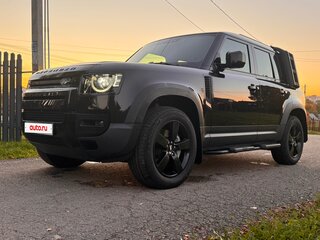 2021 Land Rover Defender 110 II, чёрный, 7300000 рублей, вид 2