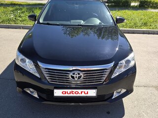 2012 Toyota Camry VII (XV50), чёрный, 1670000 рублей, вид 2