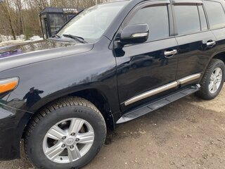 2013 Toyota Land Cruiser 200 Series Рестайлинг 1, чёрный, 3550000 рублей, вид 5