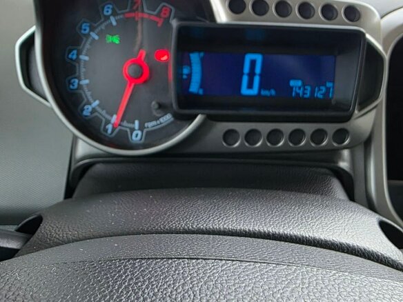 2012 Chevrolet Aveo II, серебристый - вид 8