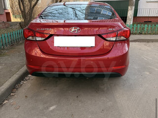 2014 Hyundai Elantra V (MD) Рестайлинг, красный, 750000 рублей, вид 3