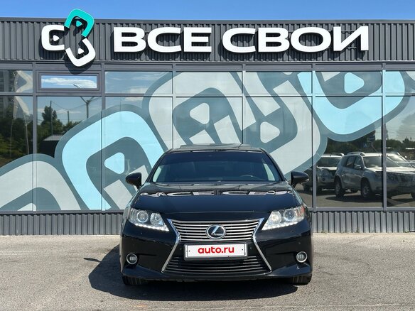 2012 Lexus ES 250 VI, чёрный - вид 4