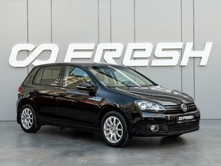 2010 Volkswagen Golf VI, чёрный, 849000 рублей, вид 1