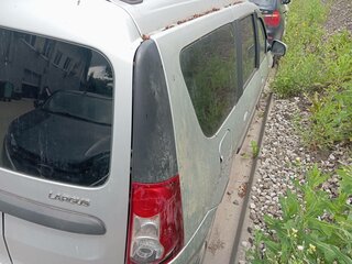2017 Lada (ВАЗ) Largus I, серебристый, 634000 рублей, вид 4