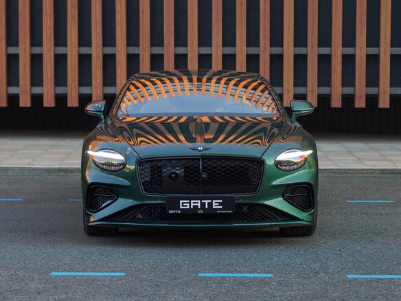 2025 Bentley Continental GT Speed IV, зелёный - вид 11