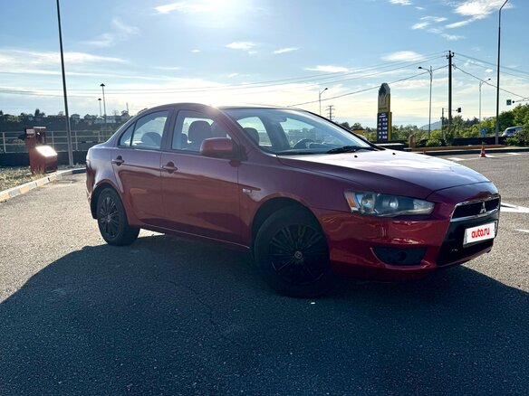 2007 Mitsubishi Lancer X, красный, 635000 рублей