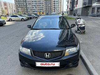 2007 Honda Accord VII Рестайлинг, чёрный, 550000 рублей, вид 2