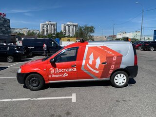 2014 Lada (ВАЗ) Largus I, серебристый, 350000 рублей, вид 4