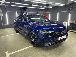 2019 Audi Q8 45 TDI I (4M), синий, 5999000 рублей, вид 1
