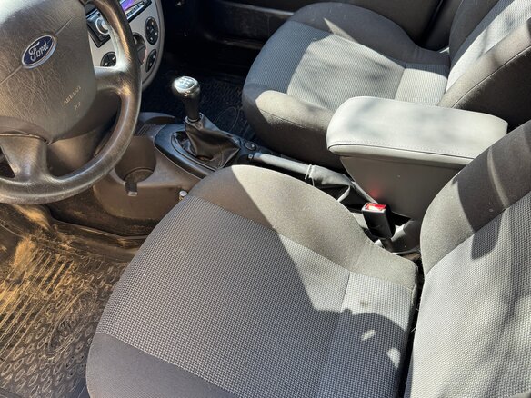 2004 Ford Focus I Рестайлинг, голубой, 350000 рублей - вид 4