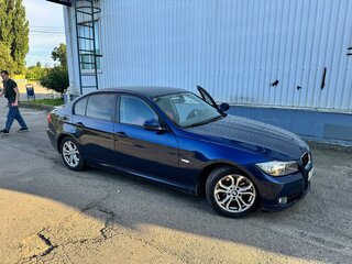 2011 BMW 3 серии 318i V (E90/E91/E92/E93) Рестайлинг, синий, 970000 рублей, вид 3