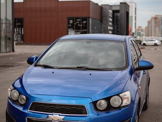 2012 Chevrolet Aveo II, синий, 750000 рублей, вид 2