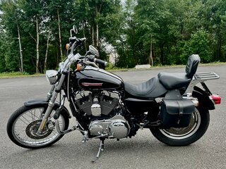2008 Harley-Davidson Sportster 1200, чёрный, 650000 рублей, вид 2