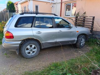 2001 Hyundai Santa Fe I, серебристый, 430000 рублей, вид 3