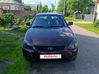 2012 Lada (ВАЗ) Priora I, пурпурный, 290000 рублей, вид 1