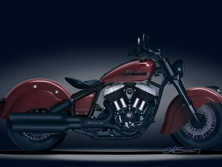 2026 Indian Chief, красный, 2840000 рублей, вид 4