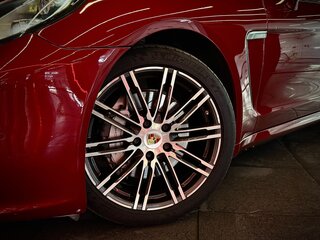 2016 Porsche Panamera 4S I Рестайлинг, красный, 3900000 рублей, вид 4