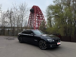 2013 BMW 7 серии 730d xDrive V (F01/F02/F04) Рестайлинг, чёрный, 2250000 рублей, вид 1