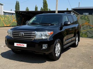 2012 Toyota Land Cruiser 200 Series Рестайлинг 1, чёрный, 4000000 рублей, вид 1