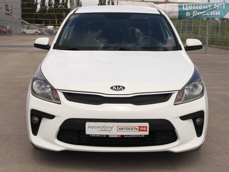 2019 Kia Rio IV, белый, 1186000 рублей, вид 2