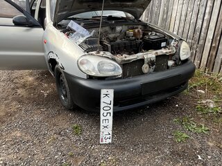 2007 Chevrolet Lanos I, серебристый, 55000 рублей, вид 1