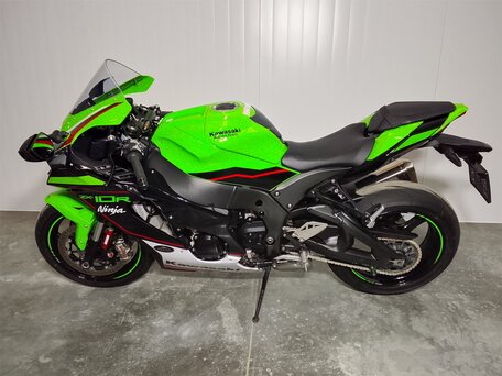 2021 Kawasaki ZX-10R Ninja, зелёный, 1669000 рублей, вид 4