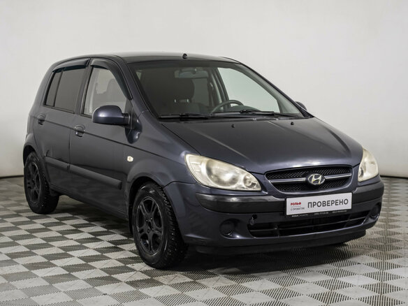 2007 Hyundai Getz I Рестайлинг, серый - вид 2