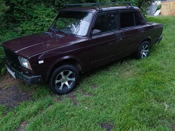 2008 Lada (ВАЗ) 2107, коричневый, 120000 рублей - вид 3