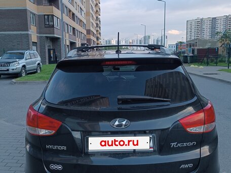 2011 Hyundai Tucson II, чёрный, 810000 рублей, вид 3