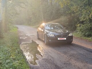 2012 BMW 5 серии 520i VI (F10/F11/F07), чёрный, 1050000 рублей, вид 1