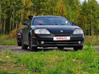 2004 Hyundai Tiburon II (GK), чёрный, 600000 рублей, вид 4