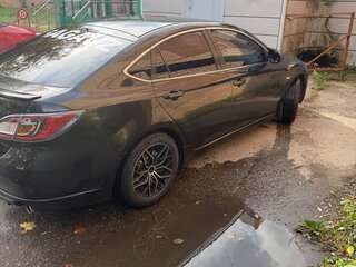 2008 Mazda 6 II (GH), чёрный, 800000 рублей, вид 4